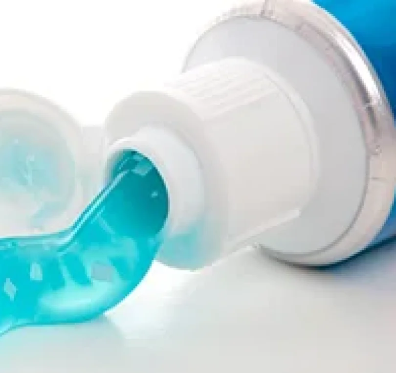 treating sensitive teeth at home - toothpaste shown